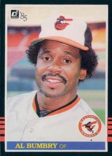 #350 Al Bumbry - Baltimore Orioles - 1985 Donruss Baseball