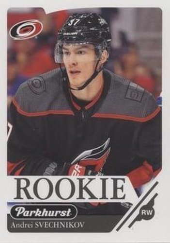 #350 Andrei Svechnikov - Carolina Hurricanes - 2018-19 Parkhurst Hockey