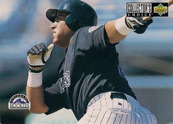#350 Andres Galarraga - Colorado Rockies - 1994 Collector's Choice Baseball