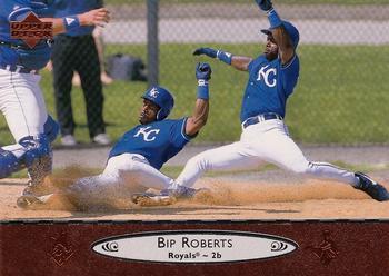 #350 Bip Roberts - Kansas City Royals - 1996 Upper Deck Baseball