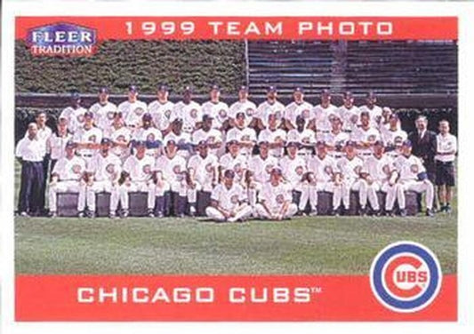 #350 Chicago Cubs - Chicago Cubs - 2000 Fleer Tradition Baseball