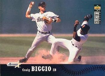 #350 Craig Biggio - Houston Astros - 1997 Collector's Choice Baseball