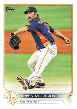 #350 Justin Verlander - Houston Astros - 2022 Topps Baseball