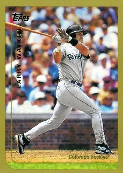 #350 Larry Walker - Colorado Rockies - 1999 Topps Baseball