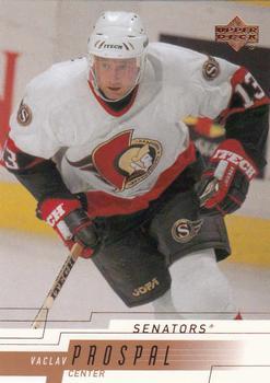 #350 Vaclav Prospal - Ottawa Senators - 2000-01 Upper Deck Hockey