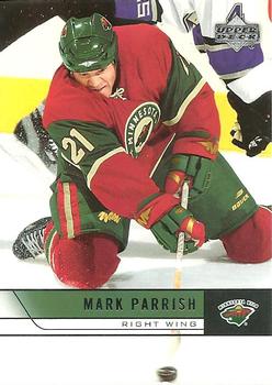 #350 Mark Parrish - Minnesota Wild - 2006-07 Upper Deck Hockey