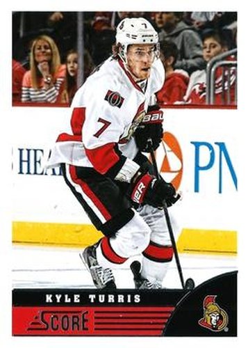 #350 Kyle Turris - Ottawa Senators - 2013-14 Score Hockey