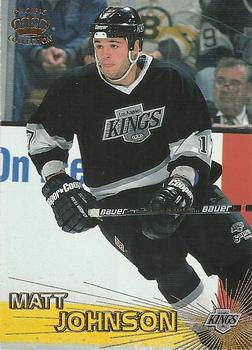 #350 Matt Johnson - Los Angeles Kings - 1997-98 Pacific Crown Hockey