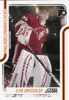 #350 Ilya Bryzgalov - Philadelphia Flyers - 2011-12 Score Hockey