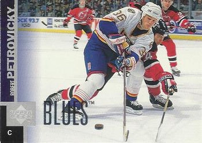 #350 Robert Petrovicky - St. Louis Blues - 1997-98 Upper Deck Hockey