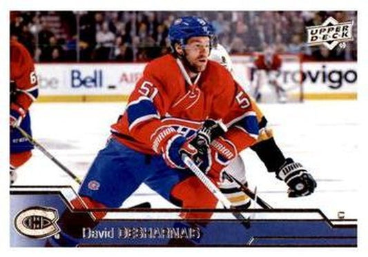 #350 David Desharnais - Montreal Canadiens - 2016-17 Upper Deck Hockey