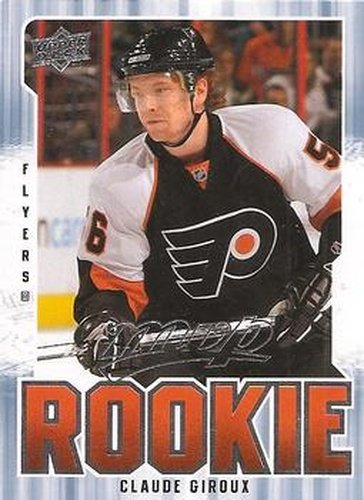 #350 Claude Giroux - Philadelphia Flyers - 2008-09 Upper Deck MVP Hockey