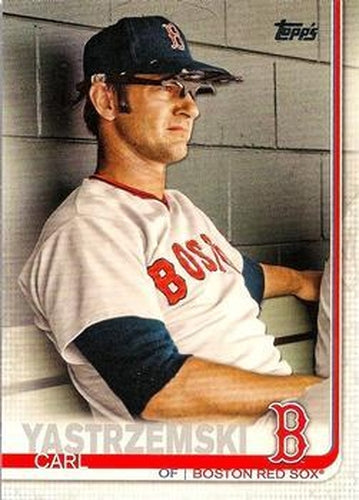 #350b Carl Yastrzemski - Boston Red Sox - 2019 Topps Baseball