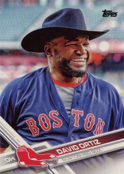 #350b David Ortiz - Boston Red Sox - 2017 Topps Baseball