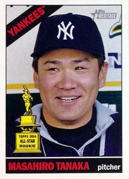 #350b Masahiro Tanaka - New York Yankees - 2015 Topps Heritage Baseball