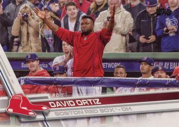 #350f David Ortiz - Boston Red Sox - 2017 Topps Baseball