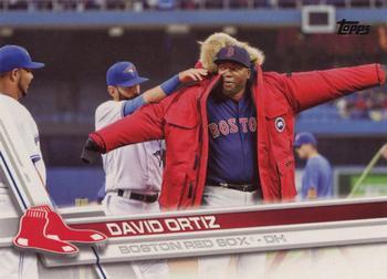 #350h David Ortiz - Boston Red Sox - 2017 Topps Baseball