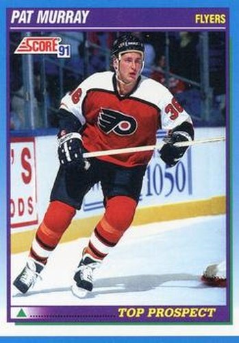 #351 Pat Murray - Philadelphia Flyers - 1991-92 Score Canadian Hockey