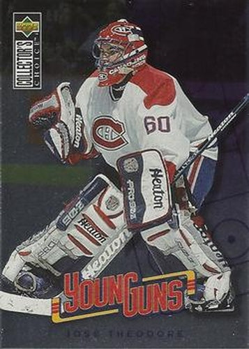 #351 Jose Theodore - Montreal Canadiens - 1996-97 Collector's Choice Hockey