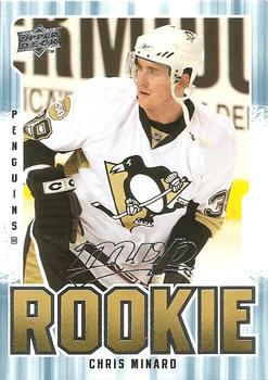 #351 Chris Minard - Pittsburgh Penguins - 2008-09 Upper Deck MVP Hockey