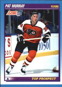 #351 Pat Murray - Philadelphia Flyers - 1991-92 Score Canadian Bilingual Hockey