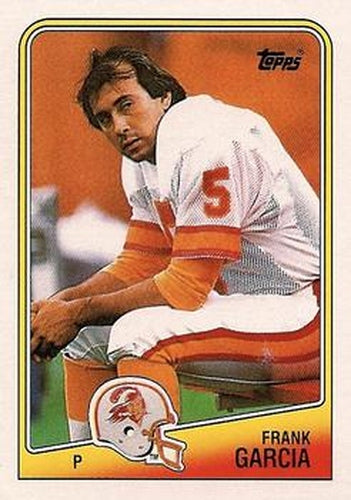 #351 Frank Garcia - Tampa Bay Buccaneers - 1988 Topps Football