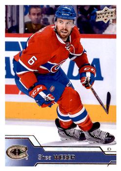 #351 Shea Weber - Montreal Canadiens - 2016-17 Upper Deck Hockey