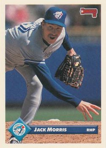#351 Jack Morris - Toronto Blue Jays - 1993 Donruss Baseball