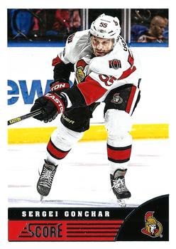 #351 Sergei Gonchar - Ottawa Senators - 2013-14 Score Hockey