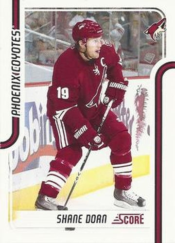 #351 Shane Doan - Phoenix Coyotes - 2011-12 Score Hockey
