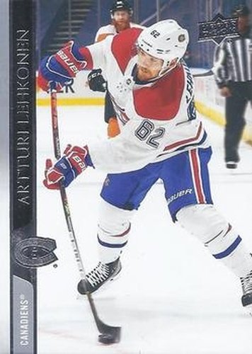 #351 Artturi Lehkonen - Montreal Canadiens - 2020-21 Upper Deck Hockey