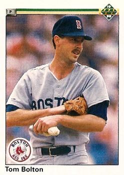 #351 Tom Bolton - Boston Red Sox - 1990 Upper Deck Baseball