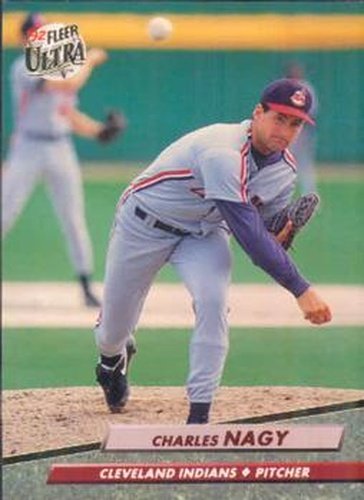 #351 Charles Nagy - Cleveland Indians - 1992 Ultra Baseball