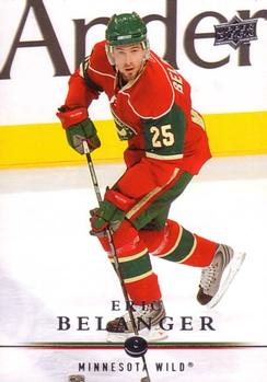 #351 Eric Belanger - Minnesota Wild - 2008-09 Upper Deck Hockey