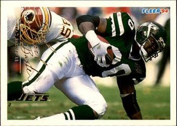 #351 Brad Baxter - New York Jets - 1994 Fleer Football