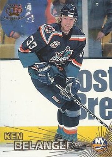 #351 Ken Belanger - New York Islanders - 1997-98 Pacific Crown Hockey