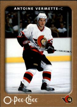 #351 Antoine Vermette - Ottawa Senators - 2006-07 O-Pee-Chee Hockey