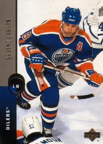 #351 Shayne Corson - Edmonton Oilers - 1994-95 Upper Deck Hockey