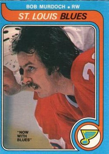 #351 Bob Murdoch - St. Louis Blues - 1979-80 O-Pee-Chee Hockey