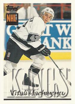 #351 Vitali Yachmenev - Los Angeles Kings - 1995-96 Topps Hockey