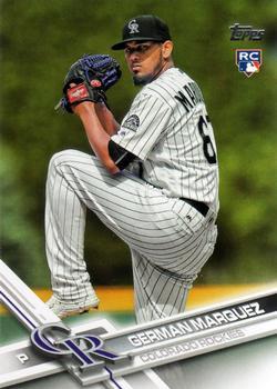 #351 German Marquez - Colorado Rockies - 2017 Topps Baseball