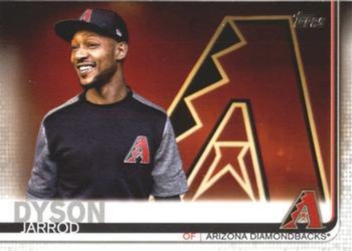 #351 Jarrod Dyson - Arizona Diamondbacks - 2019 Topps Baseball