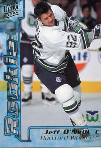 #351 Jeff O'Neill - Hartford Whalers - 1995-96 Ultra Hockey