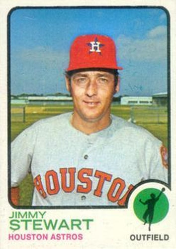#351 Jimmy Stewart - Houston Astros - 1973 Topps Baseball