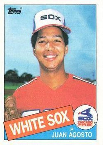 #351 Juan Agosto - Chicago White Sox - 1985 Topps Baseball