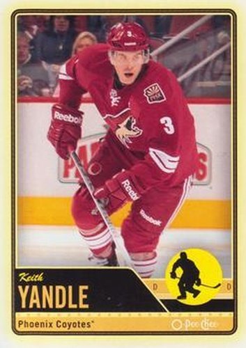 #351 Keith Yandle - Phoenix Coyotes - 2012-13 O-Pee-Chee Hockey
