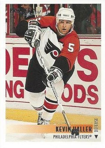 #351 Kevin Haller - Philadelphia Flyers - 1994-95 Topps Premier Hockey