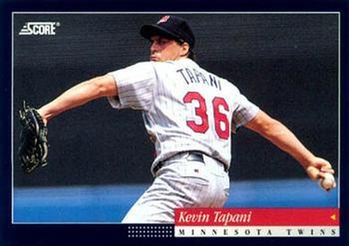 #351 Kevin Tapani - Minnesota Twins -1994 Score Baseball