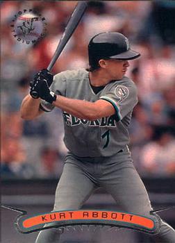 #351 Kurt Abbott - Florida Marlins - 1996 Stadium Club Baseball