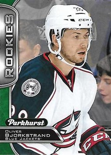 #351 Oliver Bjorkstrand - Columbus Blue Jackets - 2016-17 Parkhurst Hockey